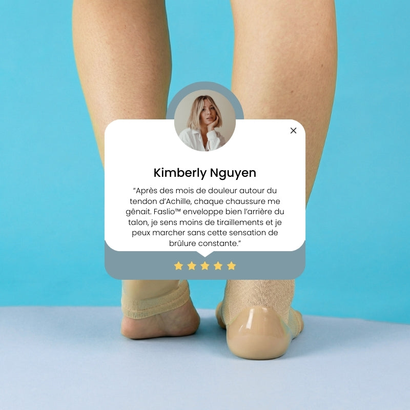 Marche sans grimacer, même après une longue journée.