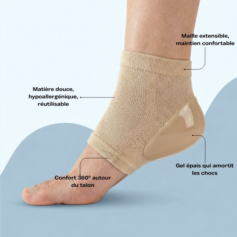 Marche sans grimacer, même après une longue journée.