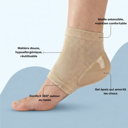 Marche sans grimacer, même après une longue journée.