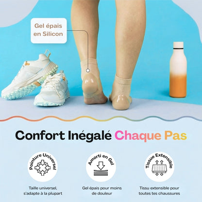 Marche sans grimacer, même après une longue journée.