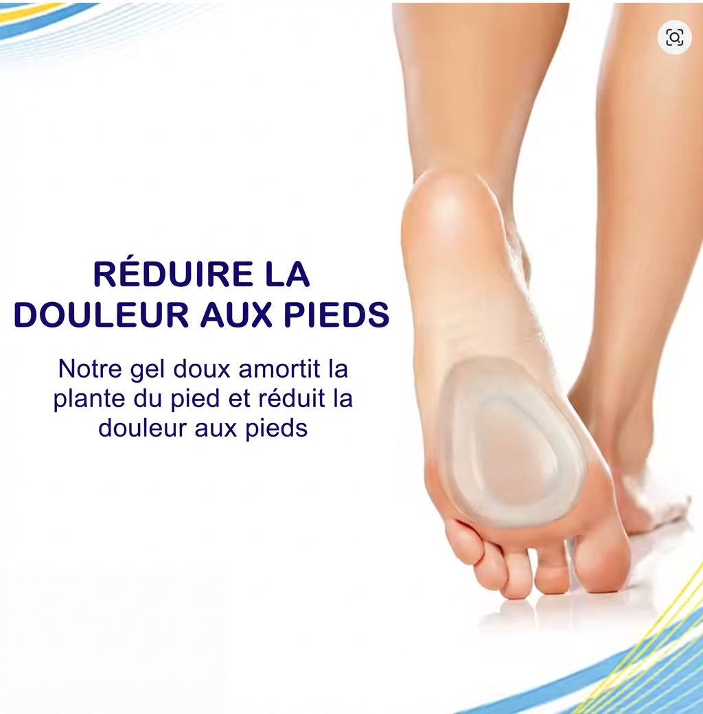 Coussins métatarsiens pour l’avant‑pied